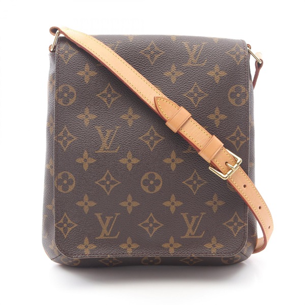 LOUIS VUITTON Musette Salsa Short Shoulder Bag M51258 Monogram Canvas Used LV