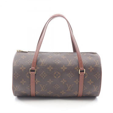 LOUIS VUITTON Papillon 26 Old Model Handbag M51366 Monogram Canvas Leather Used