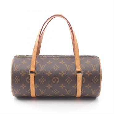 LOUIS VUITTON Papillon 26 Handbag M51386 Monogram Canvas leather Brown Used LV