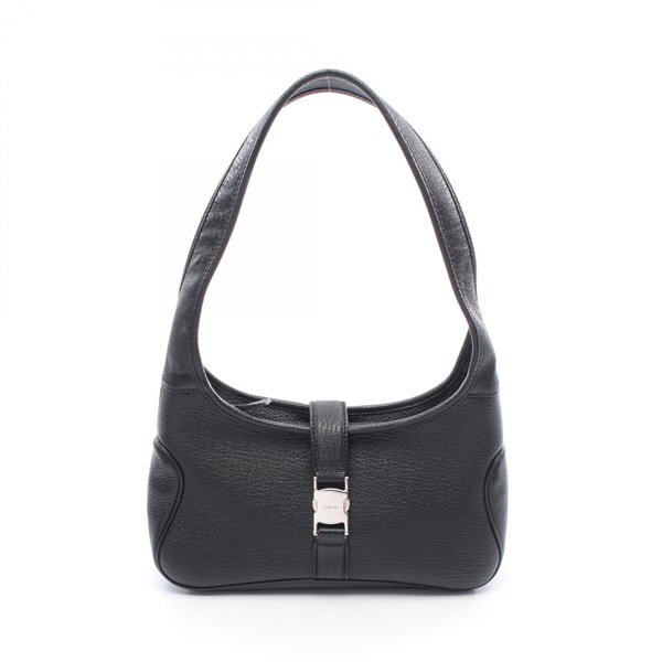 Salvatore Ferragamo Shoulder Bag 21 0734 leather Black Used Women SHW