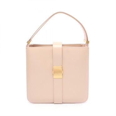 BOTTEGA VENETA Marie Shoulder Bag Leather Pink Used Women