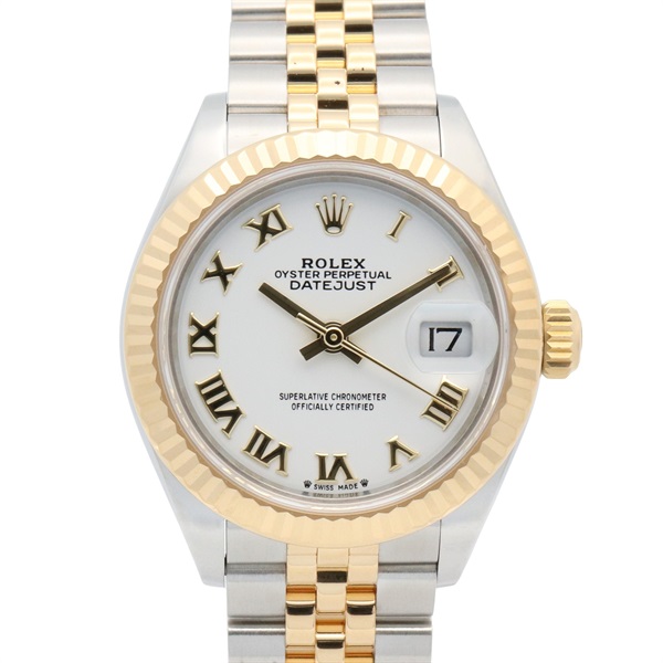 ROLEX Datejust Random Number Wrist Watch 279173 Auto 18KYG Gold SS Used Women