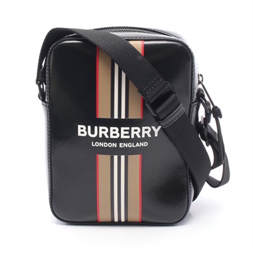 BURBERRY THORNTON Nova Check Crossbody Shoulder Bag 8030016 Canvas Black Multi