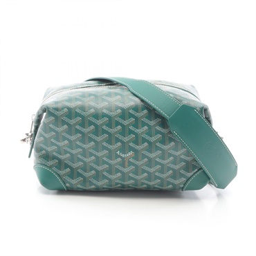 GOYARD Bowling 25 Toiletry Shoulder Bag BOWLIN025TY09CL09P canvas Green Used