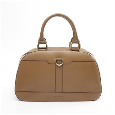 BURBERRY Handbag leather Brown Used Women