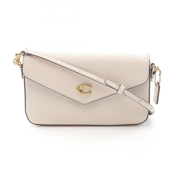 COACH Win Crossbody Shoulder Bag sac C8439/B4/HA leather White NEW Women