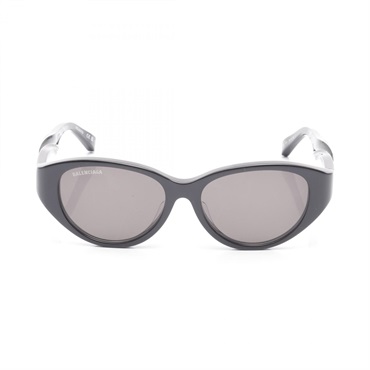 BALENCIAGA Sunglasses BB0209SA-001 Plastic Black NEW Women