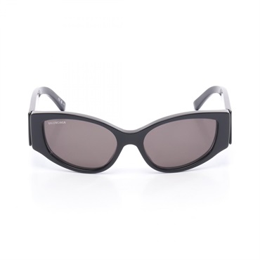 BALENCIAGA Sunglasses BB0258S-001 Plastic Black NEW Women