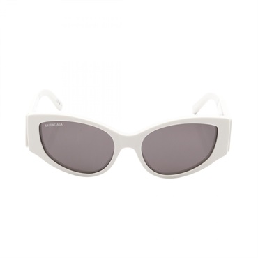 BALENCIAGA Sunglasses BB0258S-003 Plastic White NEW Women