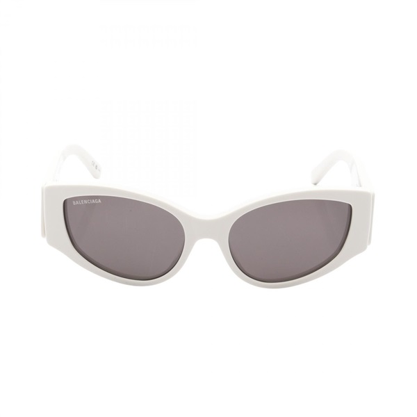 BALENCIAGA Sunglasses BB0258S-003 Plastic White NEW Women