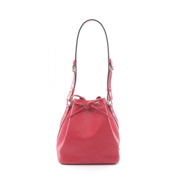LOUIS VUITTON Petit Noe Shoulder Bag M44107 Epi leather Castilian red Used Women