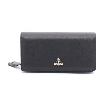 Vivienne Westwood CLASSIC LOGO WALLET Orb Bifold purse 51060025L0040N401 leather