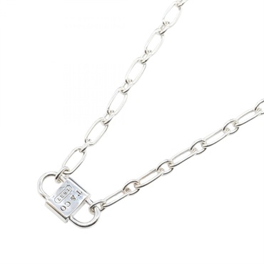 TIFFANY＆CO 1837 Double Lock SM Necklace Silver925 Used women