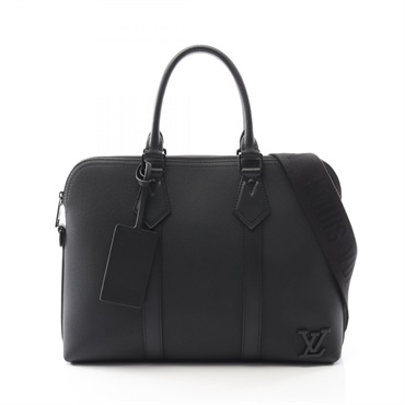 LOUIS VUITTON Take off Briefcase crossbody bag M59159 Aerogram Grain leather BK