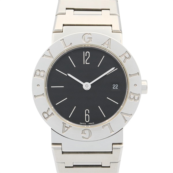BVLGARI Bulgari Bulgari Wrist Watch BB26SS Quartz Stainless Steel Used Women