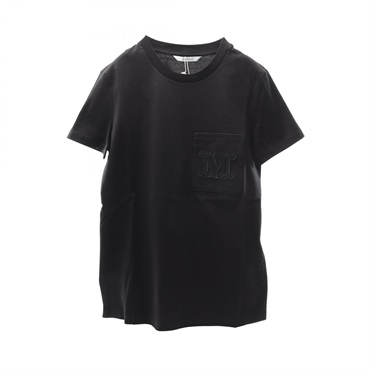 MAX MARA PAPAIA1 Papaya T-shirt 2411941032600005XS cotton Black NEW size XS