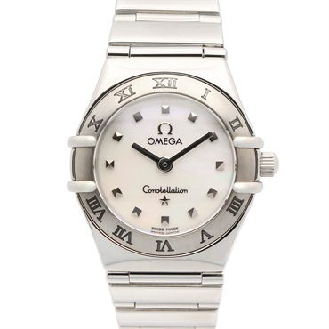 OMEGA Constellation Mini My Choice Wrist Watch 1561.71 Quartz SS Used Women