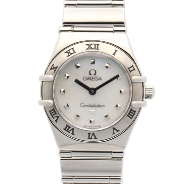 OMEGA Constellation Mini My Choice Wrist Watch 1561.71 Quartz SS Used Women