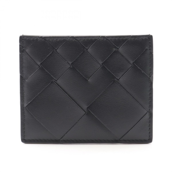 BOTTEGA VENETA Intrecciato Card Case 778031V3R538803 leather Black NEW mens BV