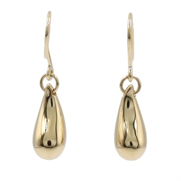 TIFFANY＆CO Teardrop Pierced earrings 18KYG Yellow Gold Used women