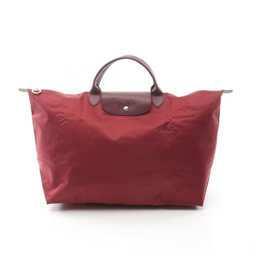 Longchamp Le Pliage Green Travel L Tote Bag L1624919P98 canvas Pomegranate