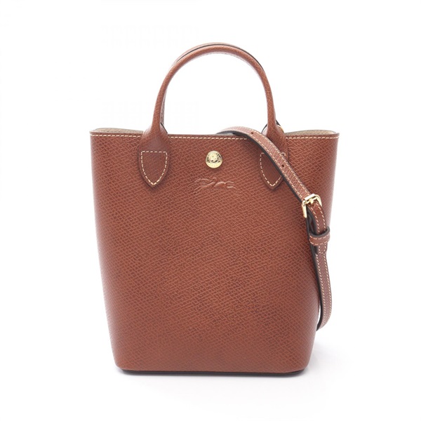 Longchamp Epuré XS Shopping Shoulder Handbag 10269HYZ035 leather Brown NEW Women