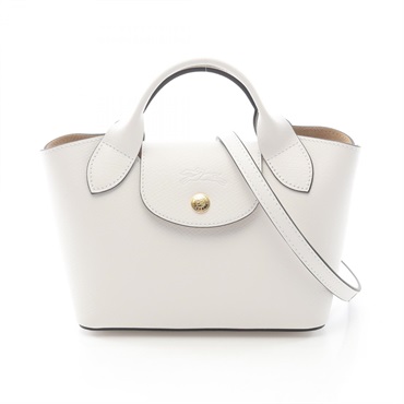 Longchamp Epure XS Shoulder crossbody Handbag 10319HYZ707 leather White NEW