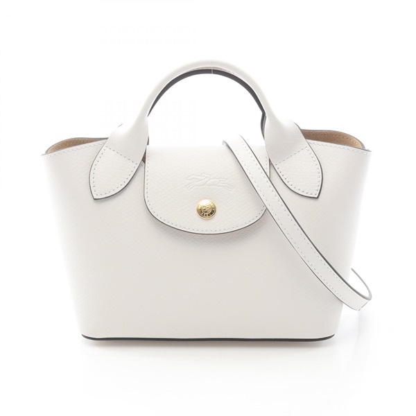 Longchamp Epure XS Shoulder crossbody Handbag 10319HYZ707 leather White NEW
