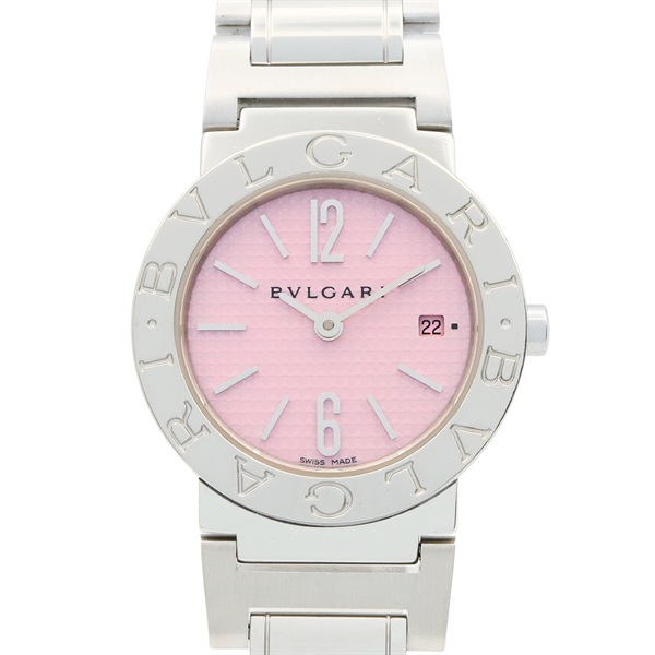 BVLGARI Bulgari Bulgari Wrist Watch BB26SS Quartz Stainless Steel Used Women PK