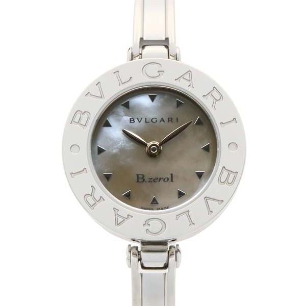 BVLGARI B-zero1 Wrist Watch BZ22S Quartz Stainless Steel Used Women