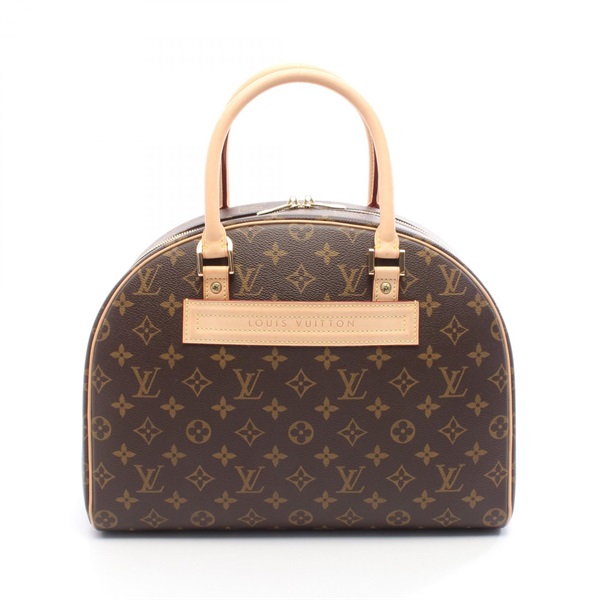 LOUIS VUITTON Nolita Handbag M50204 Monogram leather Brown Used Women LV