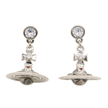 Vivienne Westwood Pierced earrings boucle d'oreilles brass NEW