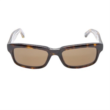 BALENCIAGA Sunglasses BB0345S-002/SMT/SUN Plastic nickel Black Brown NEW unisex