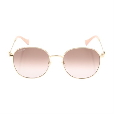 GUCCI Sunglasses GG1142S-002/INT/SUN Plastic Nickel Gold NEW Unisex
