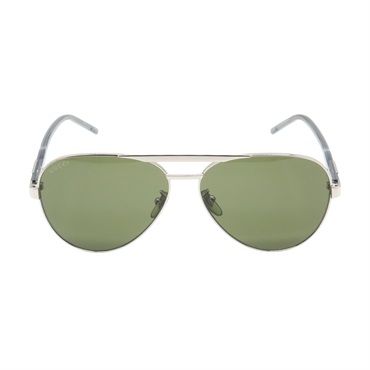 GUCCI Sunglasses GG1163S-002/INT/SUN Plastic Nickel Silver Gray NEW Unisex