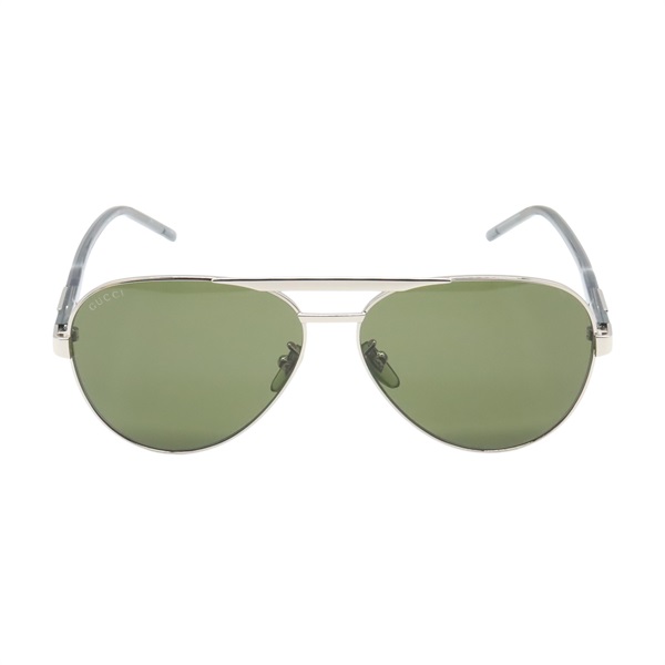 GUCCI Sunglasses GG1163S-002/INT/SUN Plastic Nickel Silver Gray NEW Unisex