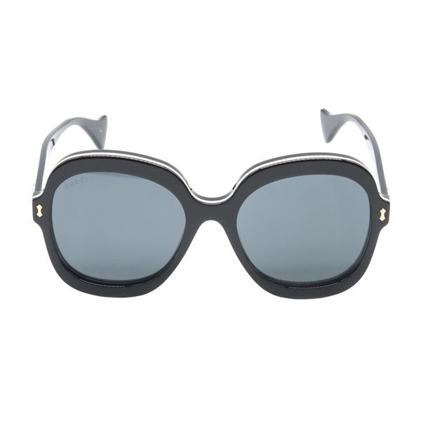 GUCCI Sunglasses Eyewear GG1240S-001/INT/SUN Plastic Black NEW Unisex