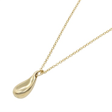 TIFFANY＆CO Teardrop Necklace Pendant 18KYG Yellow Gold Used women