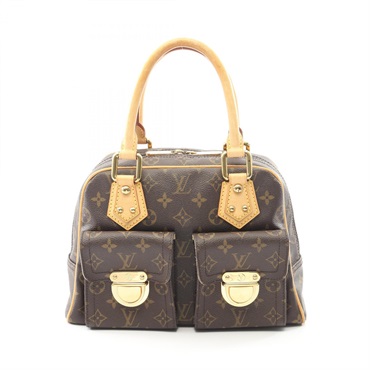 LOUIS VUITTON Manhattan PM Handbag M40026 Monogram canvas leather Used Women LV