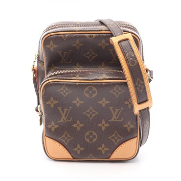 LOUIS VUITTON Amazon Crossbody Shoulder Bag M45236 Monogram Canvas leather Used