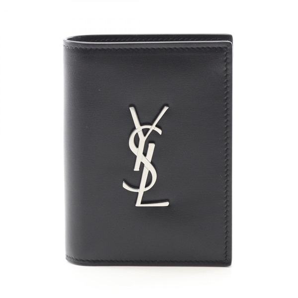 SAINT LAURENT PARIS Cassandra Card Case 6687350SX0E1000 leather NEW mens YSL