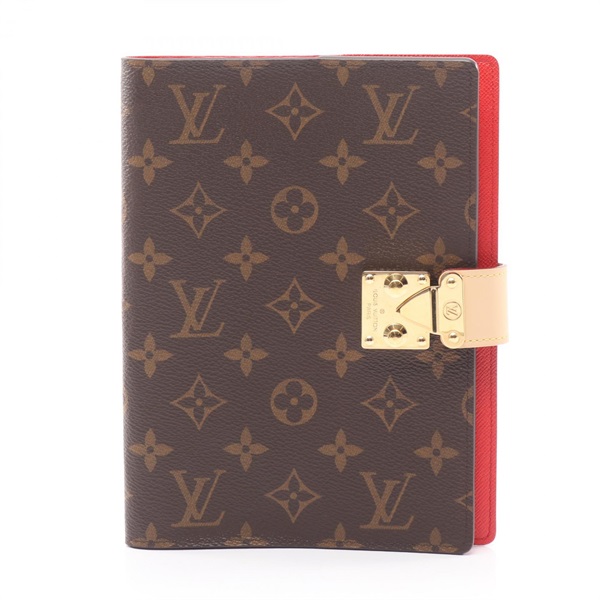 LOUIS VUITTON Paul Notebook cover GI0238 Monogram canvas Brown Used Women LV