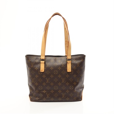 LOUIS VUITTON Cabas piano Shoulder Tote Bag M51148 Monogram Brown Used Women LV