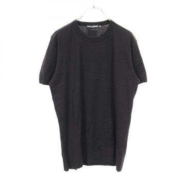 DOLCE & GABBANA T-shirt short sleeve tops G8CW9T cotton Black Women #48