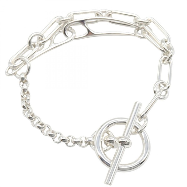 HERMES Chaine dancre Bracelet Silver925 Used Women