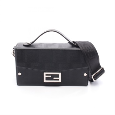 FENDI Soft Trunk Baguette Zucca Shoulder crossbody Bag 7VA565AJF4F0GXN leather