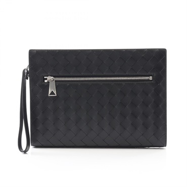 BOTTEGA VENETA Intrecciato Small Document Case Business Clutch Bag leather NEW