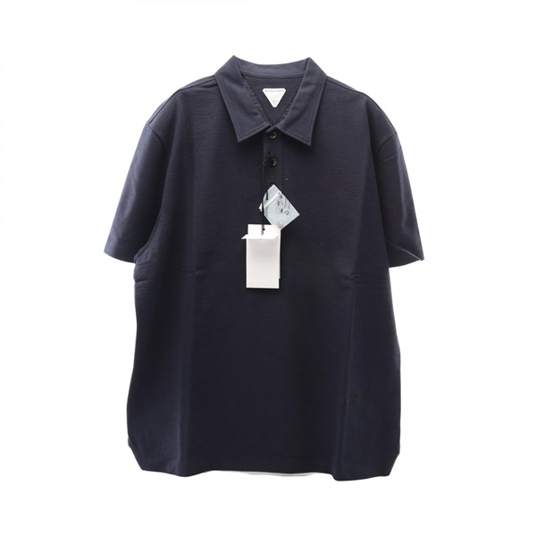 BOTTEGA VENETA Polo shirt 820677V4Z004157L cotton Navy #L NEW mens