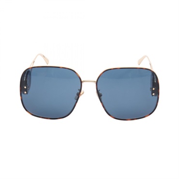 Christian Dior Boby S1U Sunglasses BOBYS1UWRB5B0 Gold Plated Plastic Brown Used