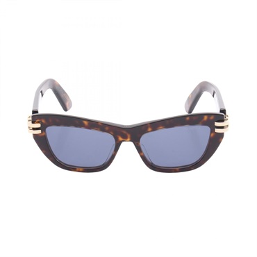 Dior CDior B2U Sunglasses CDIRB2UXR20B0 Plastic Gold Plated Brown Used Women